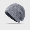 Keep Warm Beanie Hat Ear Protection Pullover Caps Casual Knitted Hat  Winter