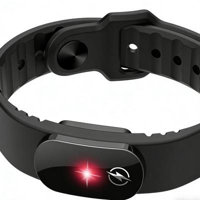 Pulseira de Aterramento Anti Estática de Silicone Unissex Pulseira de Pulso Eliminar Estática Corporal Para Adultos Mulheres Homens Amantes Família