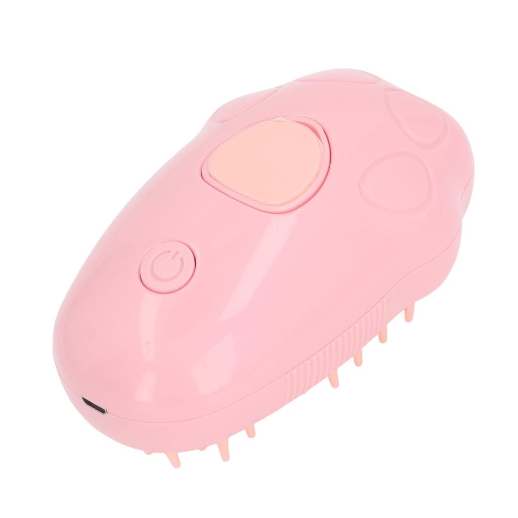 Pet Steam Brush Wet Dry Use Grooming Loose Hair Removal Electric Pet Bath Massage Brush for Cat Dog