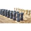 4 in Handmade Wooden Round Chess Mini Pocket Travelling, Personalized Board Games, Custom Gifts for Dad, Men Women, Christmas, Kids Birthday