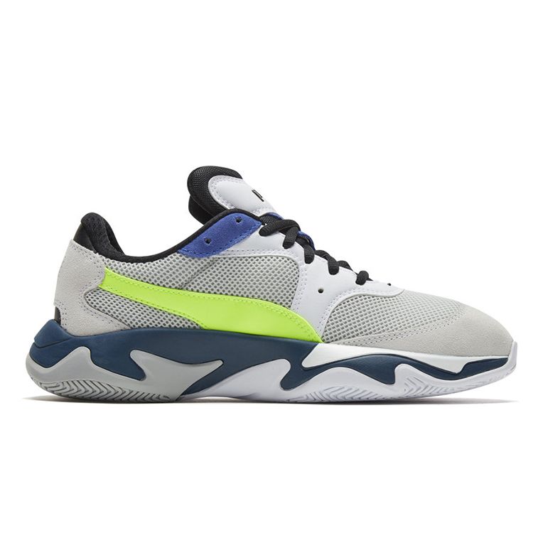 Puma Storm Stitching Minimalist Comfortable Versatile Low-Top Lifestyle Casual Shoes Unisex sneaker Glacier-Gray 372274-02