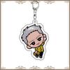 Korean Pop Stars Plastic Keychain Cute Q Type Cartoon Idols Baji Bag Tag Decorative Keyrings Trendy Gift