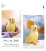 Cross-Border Yellow Parrot Plush Toy - Cute, Comforting Doll and Hot-Selling Animal Plush