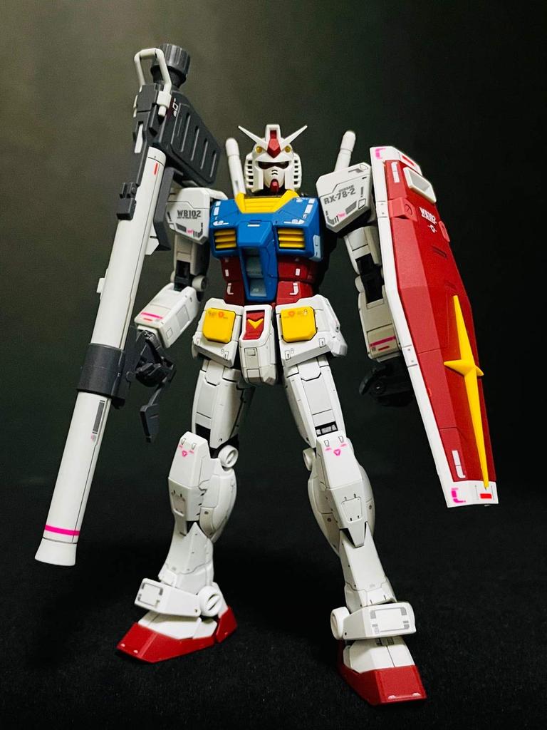 Decals for RE Robot MS Detail Up RG Fluorescent!! Water-slide HG, RG, MG, PG, (for 1/144 RX-78-2 Gundam)