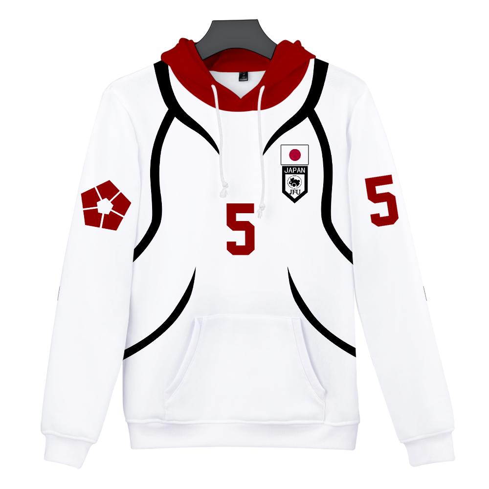BLUE LOCK Hoodies Herbst Langarm Unisex Pullover Streetwear Cartoon Kleidung Sweatshirts