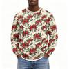 Men's Christmas Hoodless Neck Pullover Sweatshirt, for Him