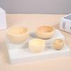 DIY Small Wooden Bowls Mini Unfinished Wooden Bowls New Unpainted Wood Bowls  Painting
