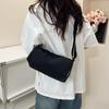 Simple Solid Color Large Capacity Lightweight Women Casual Cylindrical Bag For Casual Travel