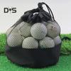 1/2Pcs Golf Ball Bag Nylon Mesh Golf Ball Storage Bag Drawstring Golf Tees Pouch Bag Golf Accessory Organizer Ball Holder