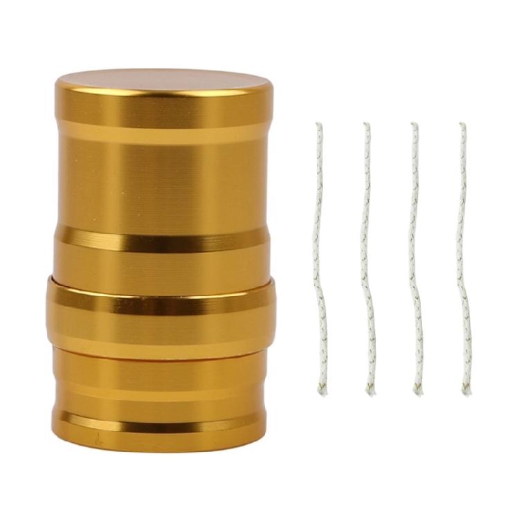 

Металева спиртова пічка з 4 гнотами Легка Компактна Алюмінієві сплави Пічка для кемпінгу Походів Подорожей 1