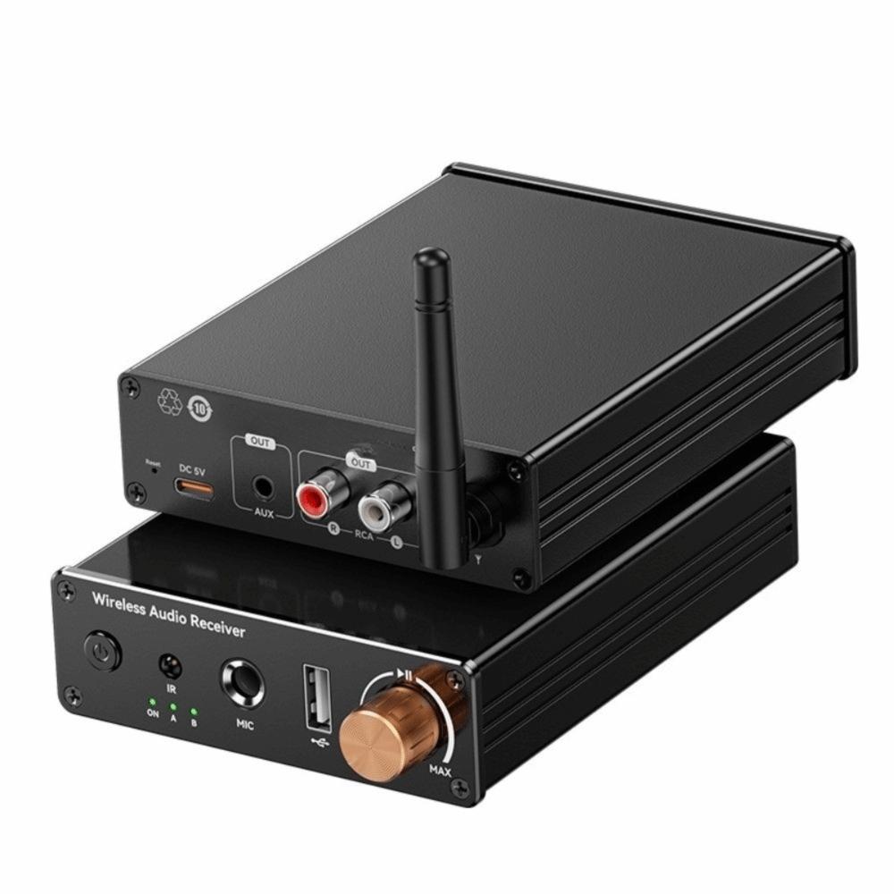 3.5mm AUX RCA 6.5MM Audio Receiver Bluetooth 6.0 Music Amplifier Durable Audio Adapter