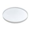 ZISIZ Non-slip Round Plastic Storage Tray