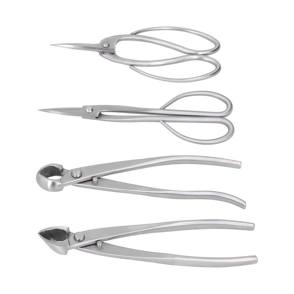 Bonsai Tool Set Stainless Steel Knob Cutter Pruning Shears Bonsai Scissors Gardening Tools Kit