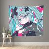 Hatsune Miku Cutecore Tapestry Wall Hanging Blanket Tapestry Home Decor Items Wall Decorations