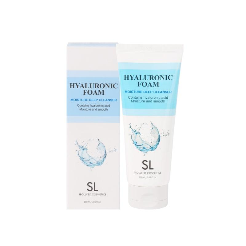 

Sullyeo Гиалуроновая кислота пенка увлажняющий глубокий очиститель 180 мл