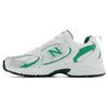 530 White Nightwatch Green Unisex Sneakers MR530ENG