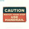 Vintage Warning Sign Iron 8x12 Inch Metal Wall Poster for Bar