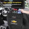Multifunctional car seat storage bag Leather storage bag For Chevrolet Cruz Mai Rui Bao Cobalt Impala Onix SS pioneer Explorer