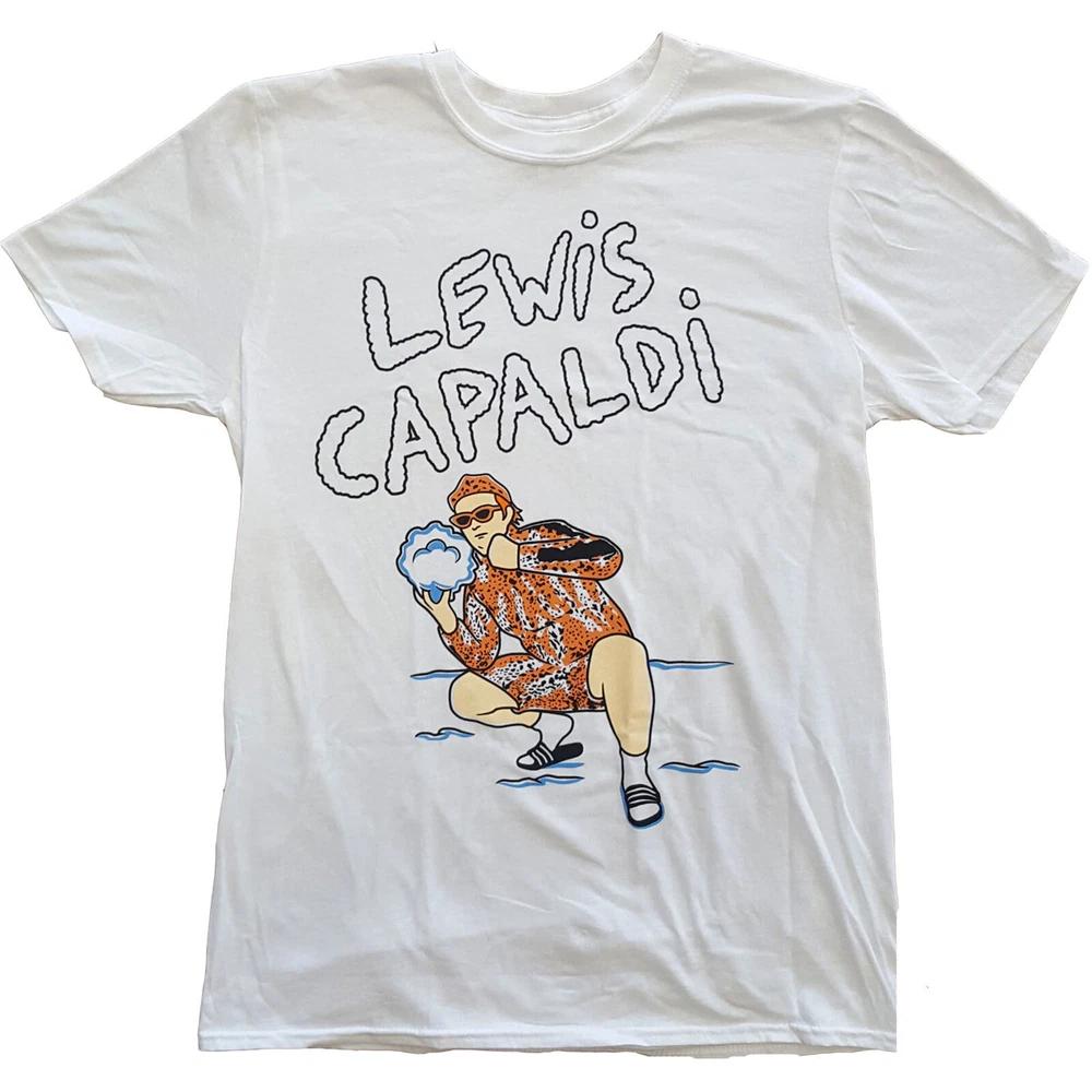 Lewis Capaldi Unisex Tshirt Snow Leopard S