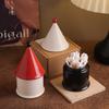Beihanmei Vintage Style Decorative Toothpick Holder - High-End Creative Home Ornament