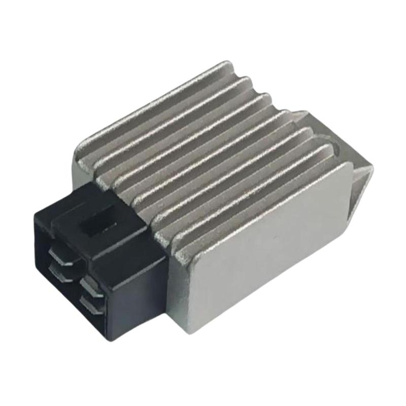 Motorcycle Voltage Regulator Replaces Upgrade Good Heat Dissipation Easy to tall DIY Parts 4 P 12V for 50cc 150cc