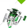 NEWEST Portable Spinning Reel 12BB Ball Bearings Spinning Fishing Reel 5.5:1 Right/Left Metal Spool Fishing Tackle Waterproof and Corrosion Resistant