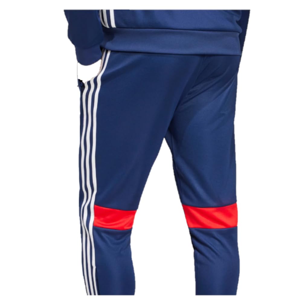 Adidas Tiro 25 Essentials Soccer Tracksuit Set Team Navy Size (KPQ85), Men's Blue/Red (JD0467), J/3XL