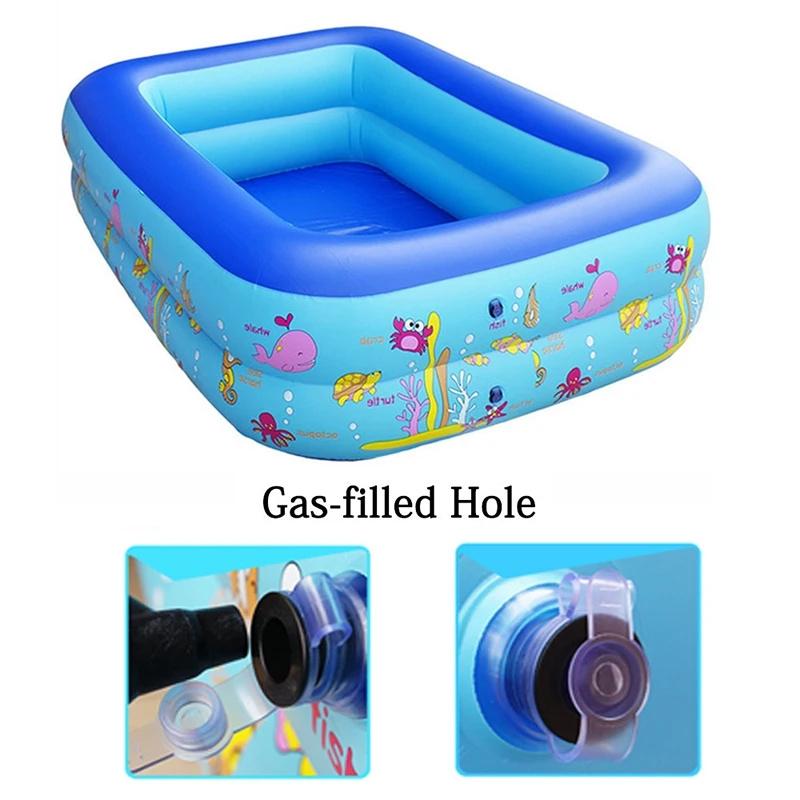 Inflatable Swimming Pool Family Adult Inflatable Pool Children's Baby Swimming Pools Summer Indoor Outdoor Party Toys