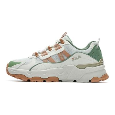 Trek Mesh Fabric Synthetic Leather Rubber Comfortable Versatile Retro Sports Wear Resistant Breathable Low Top Dad Shoes F12W422115FBG