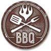 Metal Poster Round BBQ Beer Outdoor Wall Art Decor