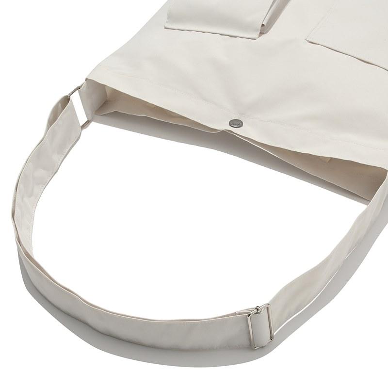 Columbia University Sl-Label Front Pocket Cross Bag Grey