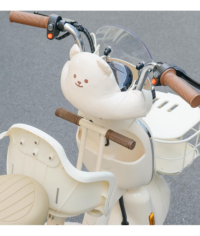 Waterproof Electric Bicycle Baby Seat Head Protector
