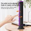 Air Cooling Fan Portable Cooling Fan Desk Fan Rechargeable 3 Speeds Desktop Fan Mini Vertical Silent Fan For Daily Use Home