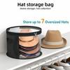 Modern Simple Circular Hat Organizer With Fabric Material For Home And Travel Use