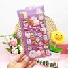 Reusing Tiny Sticker for Phone Case Notebook Handcraft Cute Puffier Sticker for Kids, 3D Design Sticker for Boys Girls