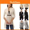 Cozy Women's Cardigan Top With Soft Fleece Fur For Winter Warmth And Style