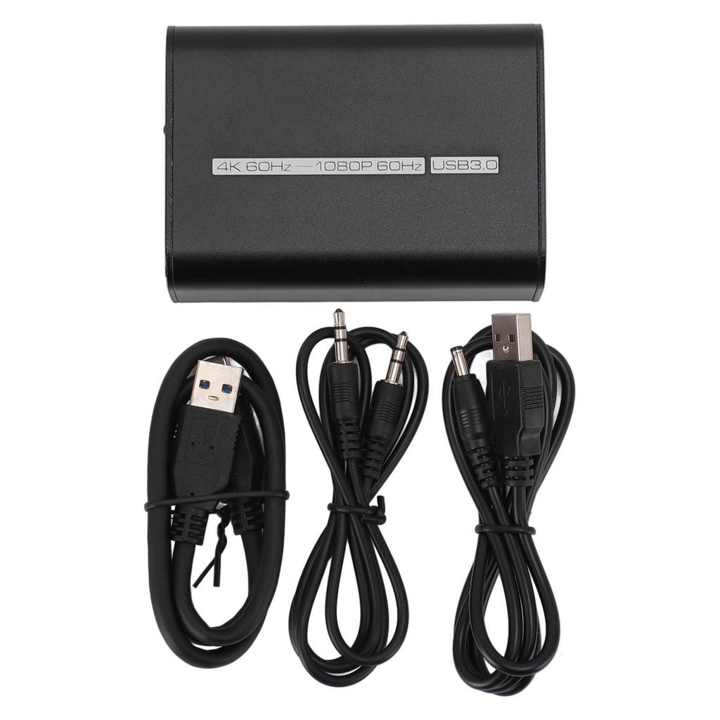 Sound Video Capture Card USB 3.0 4K HD Multimedia Interface Loop Out Video Capture Recorder for