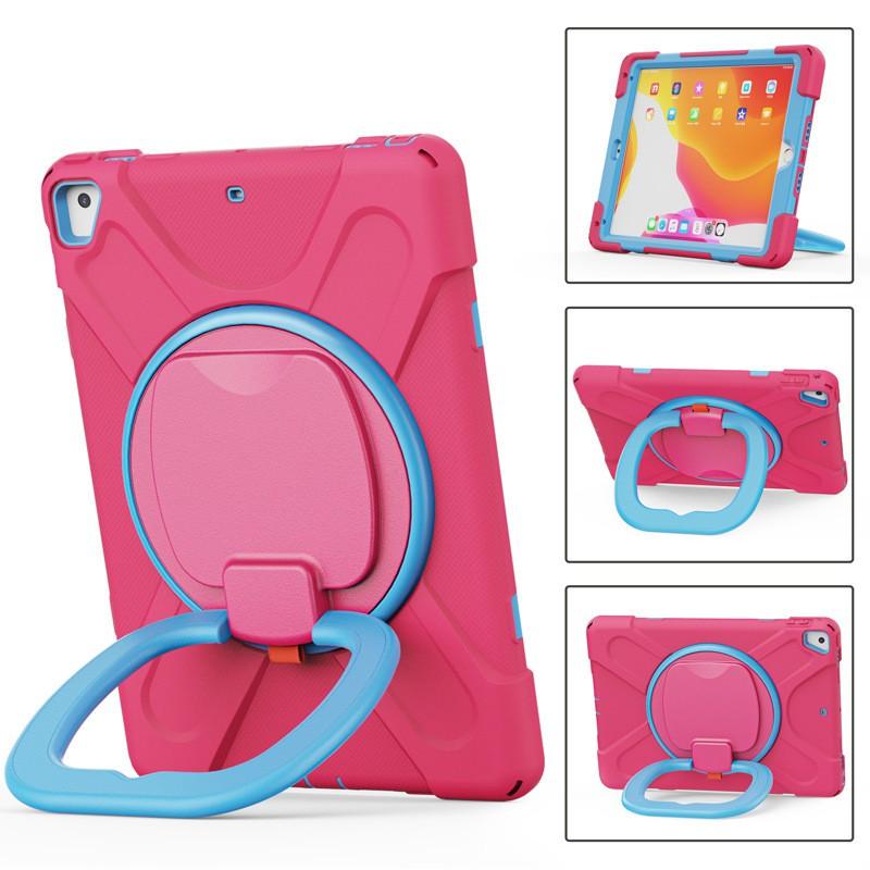 Rotating Wrist Strap Stand Case IPad 9.7 Inch Air Air2 PC Hard Shell With Shockproof Anti-Slip Grip