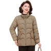 Mid-winter down cotton-padded clothes short cotton-padded clothes middle-aged and elderly women's clothing winter thickened small cotton-padded jacket