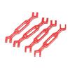 4PCS Set RC Ball Tie Rod Adjustment Wrench Aluminium Alloy 1 10 1 16 3.0mm‑6.0mm Model RC Car Repair Tool