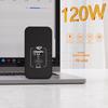 GaN 120W Ultra-Fast Charger, 65W A+C Plug EU/UK