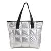 Korean Style Cotton-Padded Women's Fashion Tote Bag, 2023 Large Capacity Lightweight Shoulder Commuter Bag