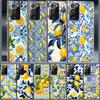 Mediterranean Lemon Phone Case for Samsung A55 A35 A25 A15 A07 A05S A16 A17 A26 A36 A37 A56 A57 Galaxy Note 20 10 A50S A71 A51 A