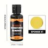 Car Windshield Glass Eyeglass Scratch Remover 30g Glass Cleaner with Sponge Sunglasses Repair Kit for Watch Camera Lens Paint
