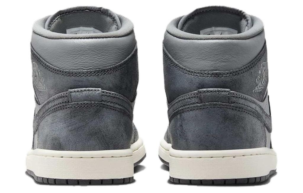 Jordan 1 Mid Distressed Smoke Grey Women's FJ3448-001
