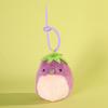 Vegetable Plush Toy Keychain Soft Squeezable Stuffed Animal Keychain Stress Relief Fidget