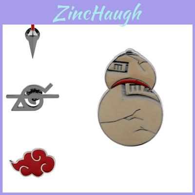 Naruto Hokage Symbol Pin With Electroplated Finish For Tour Souvenirs