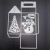 Christmas Snowman Box Metal Cutting Dies Stencil DIY Scrapbooking Album Paper Card Template Mold Embossing Decor X3UC