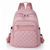 Large Capacity Fashion Solid Color Double Shoulder Bag Female Travel Leisure Backpack Student School Bag
