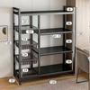 Weipeluo Modern 4-Tier Carbon Steel Kitchen Storage Rack